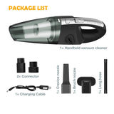 Portable Car Vacuum Cleaner High Power Handheld Kit for Cleaning Car Interior