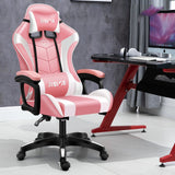 High quality Gaming Chair with Massage Function Bluetooth Music Footrest Speakers