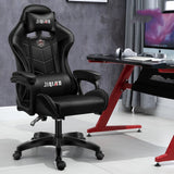 High quality Gaming Chair with Massage Function Bluetooth Music Footrest Speakers