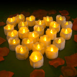 24 Piece LED Flameless Candles Tea Light with Remote Control
