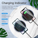 Qi-Certified 10W Fast Wireless Charging Pad Wireless Charger EvoFine 