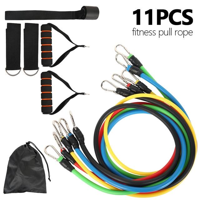 Resistance Band Set, Full Body Workout Resistance Loop for Home Fitness Resistance Bands EvoFine Type3 