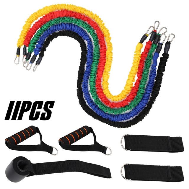 Resistance Band Set, Full Body Workout Resistance Loop for Home Fitness Resistance Bands EvoFine Type5 
