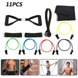 Resistance Band Set, Full Body Workout Resistance Loop for Home Fitness Resistance Bands EvoFine Type6 