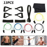 Resistance Band Set, Full Body Workout Resistance Loop for Home Fitness Resistance Bands EvoFine Type7 