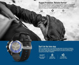 Rugged Smartwatch V4- Compatible with iOS & Android EvoFine 