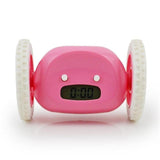 Runaway Digital Alarm Clock Evofine Pink 
