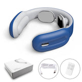 Smart Electric Massager for Neck and Shoulder Neck Massager EvoFine United States Button blue 