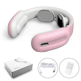 Smart Electric Massager for Neck and Shoulder Neck Massager EvoFine United States Button pink 