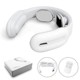 Smart Electric Massager for Neck and Shoulder Neck Massager EvoFine United States Button white 