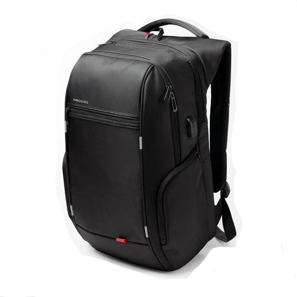 Smart USB Charging Anti-Theft Laptop Backpack Evofine Black 13 Inches 