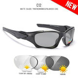 Sports Polarized Sunglasses For Men and Women Sunglasses EvoFine C12 Photochromic 