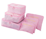 Travel™ Packing Cube System - Luggage Organizer Evofine Pink 