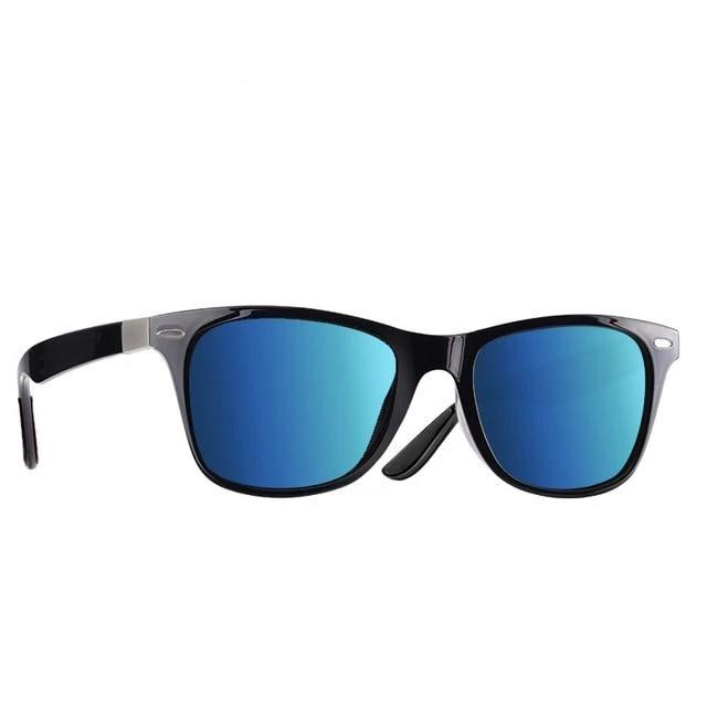 Ultralight Polarized Sunglasses Sunglasses EvoFine Bright Blue Mirror 