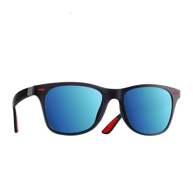 Ultralight Polarized Sunglasses Sunglasses EvoFine Matte Blue Mirror 