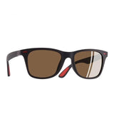 Ultralight Polarized Sunglasses Sunglasses EvoFine Matte Brown 
