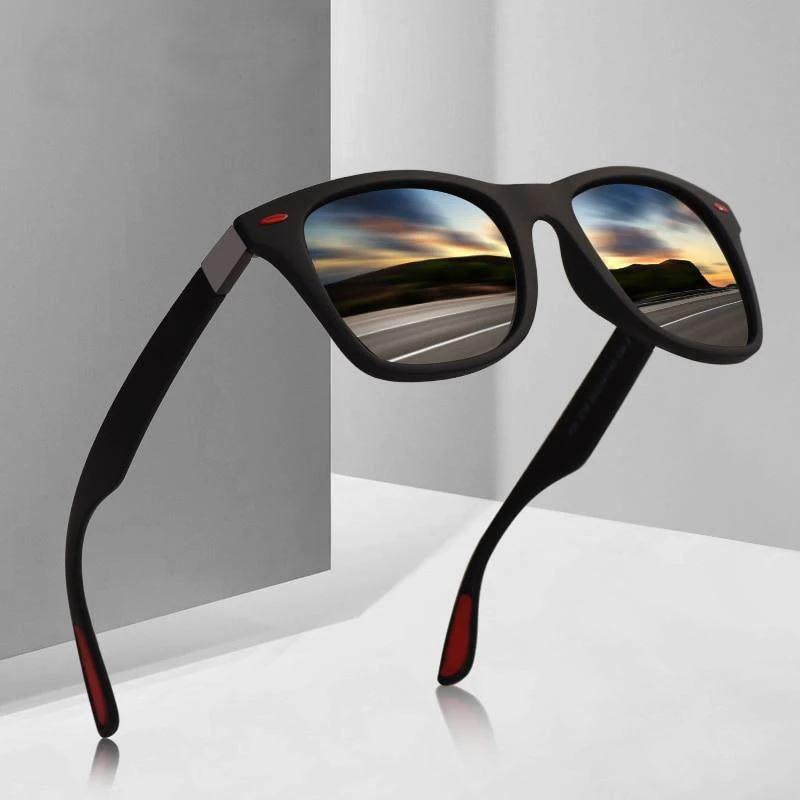 Ultralight Retro Classic Trendy Stylish Sunglasses for Men Women Sunglasses EvoFine Matte Black 1 