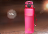Universal Water Bottle - Stay Hydrated Evofine 650ML Pink 