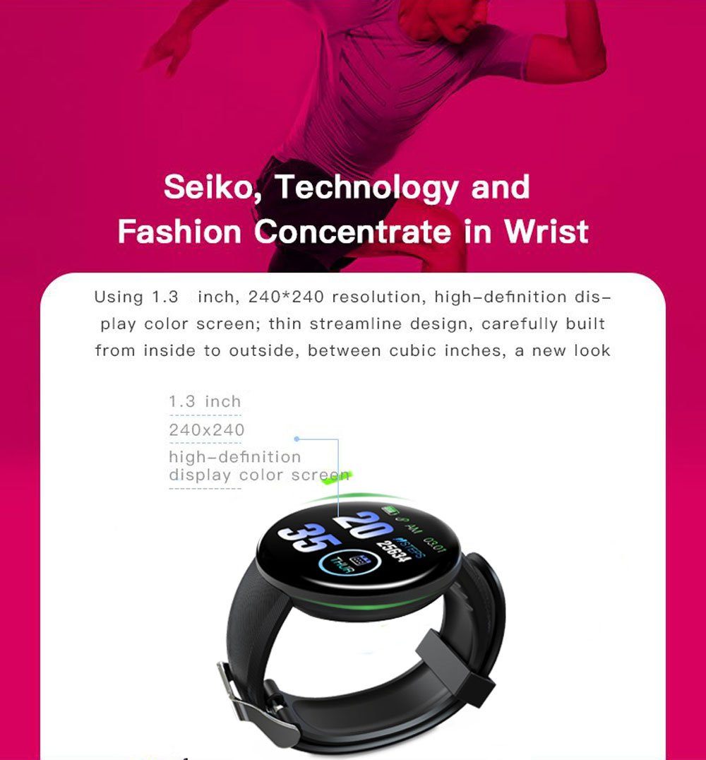 Waterproof Bluetooth Smart Watch For Android Ios Smartwatch EvoFine 