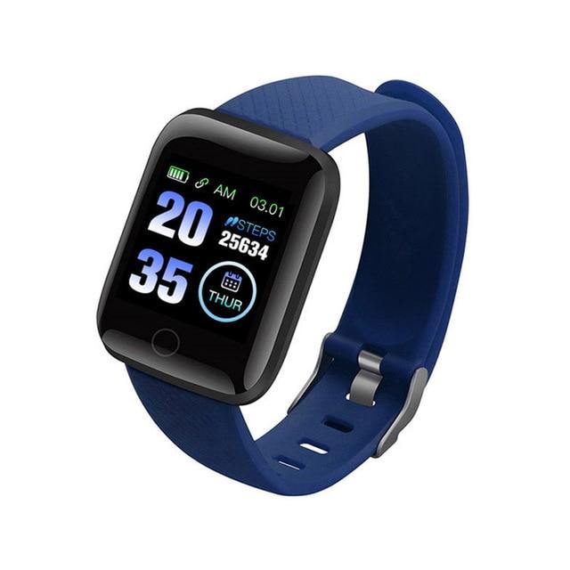 Waterproof Bluetooth Smart Watch For Android Ios Smartwatch EvoFine D13pro blue China 