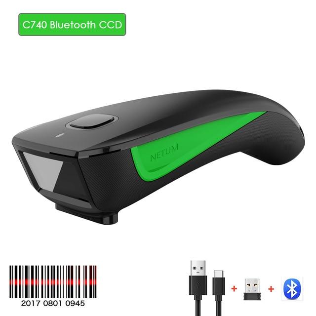 Wireless 2D QR Barcode Scanner Barcode Scanner EvoFine Bluetooth 1D 