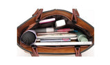 Women Causal Shoulder Leather Handbag All-Purpose Use Evofine 